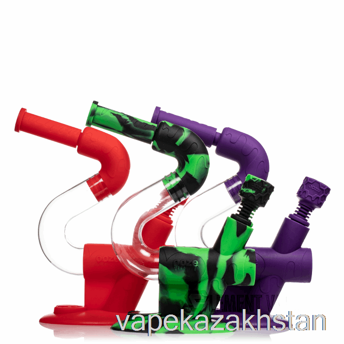 Vape Smoke Ooze Swerve Silicone Water Pipe Aqua Teal (Teal)